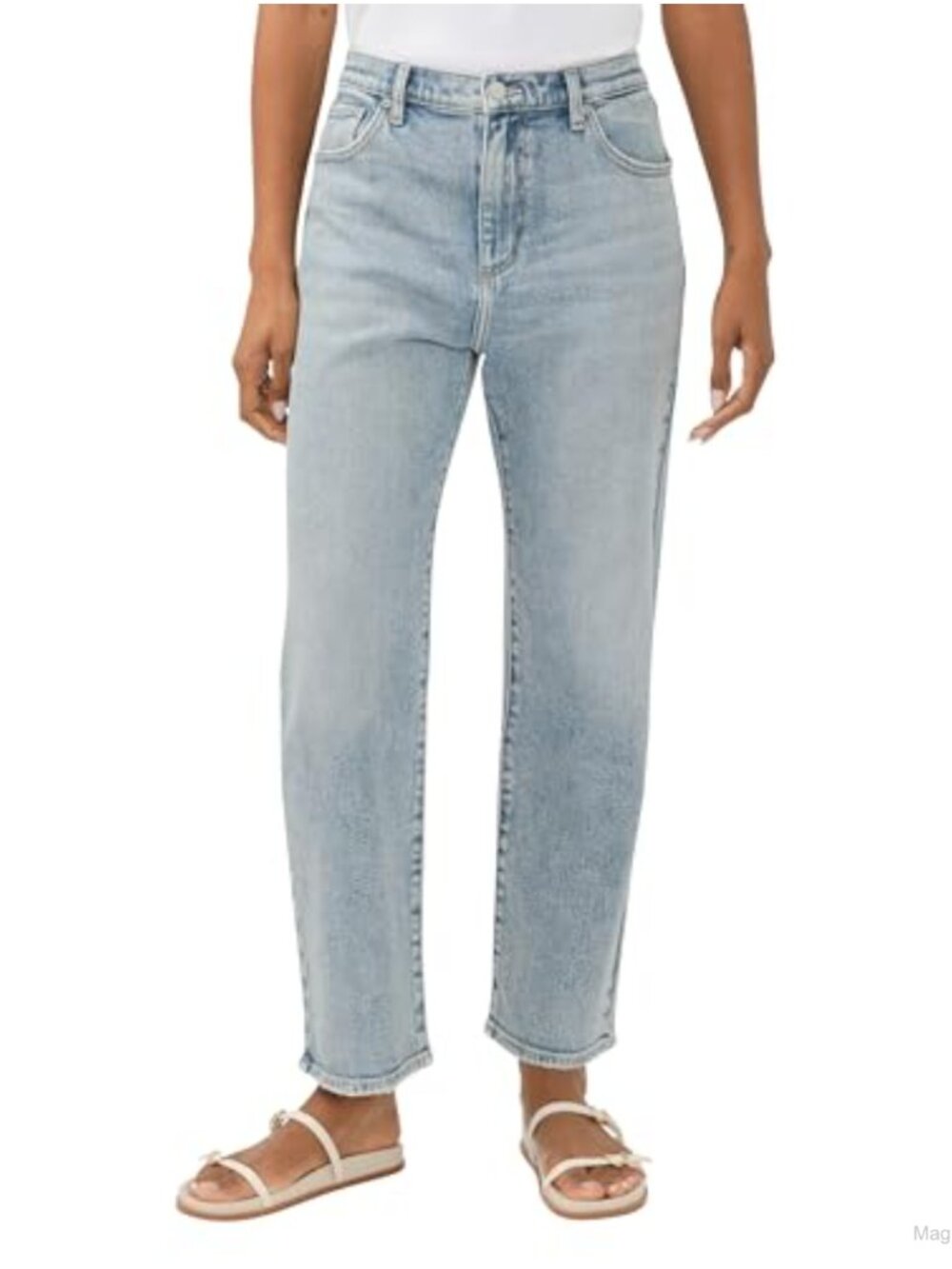 Silver Jeans Co. 90s Mid Rise Relaxed Straight Leg Jeans